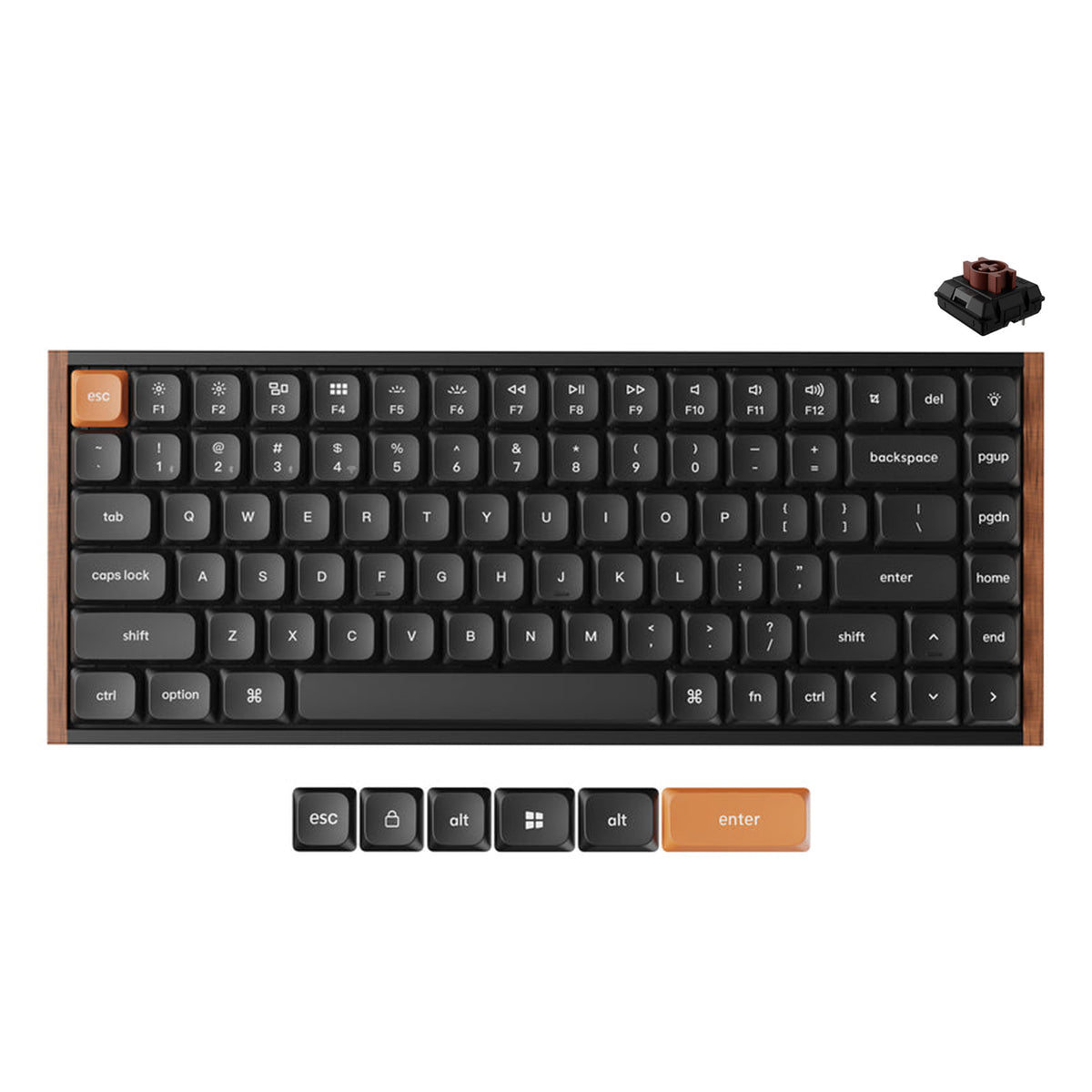 Keychron K3 Max SE QMK Wireless Hot-Swappable RGB Custom Mechanical Keyboard - Black