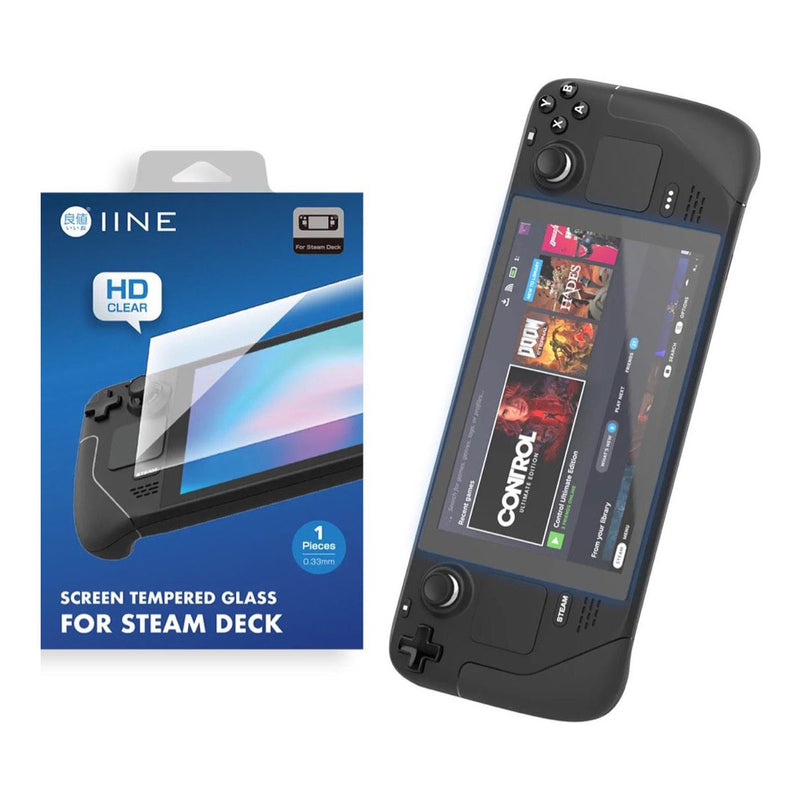 IINE Screen Tempered Glass For Steam Deck (L624)