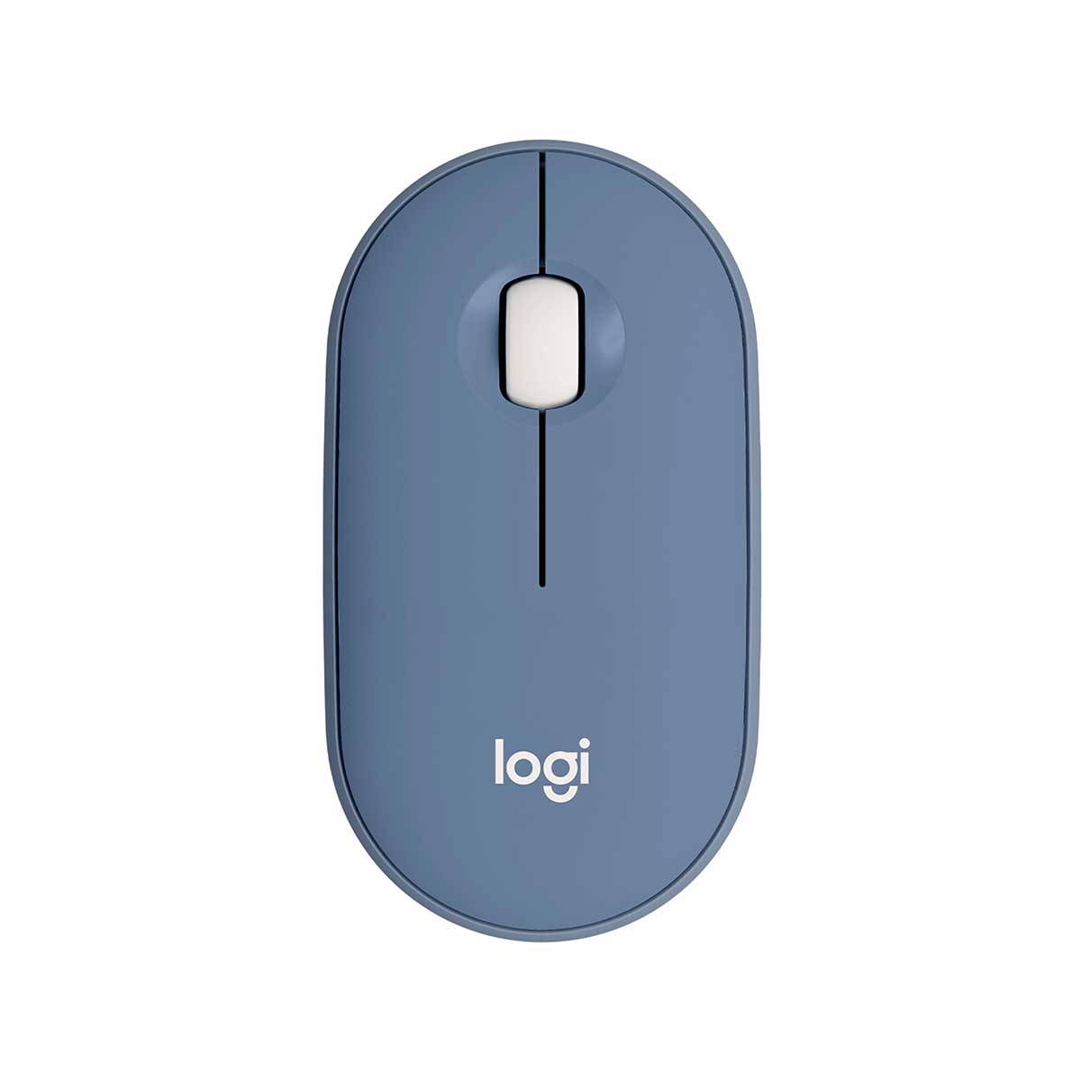 Logitech Pebble M350 Wireless Mouse (Blueberry)