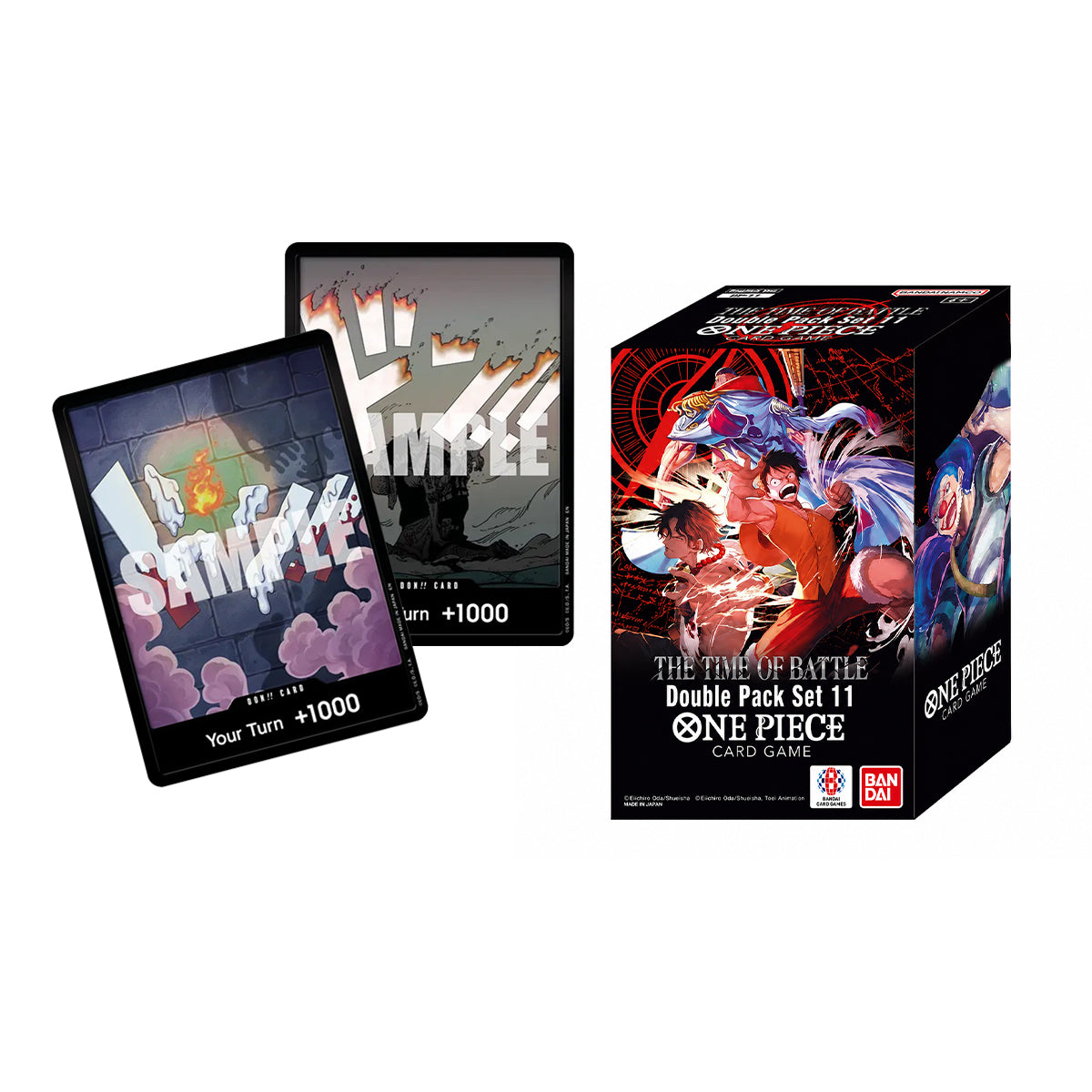 One Piece Card Game The Time of Battle Double Pack Set 11 (DP-11)