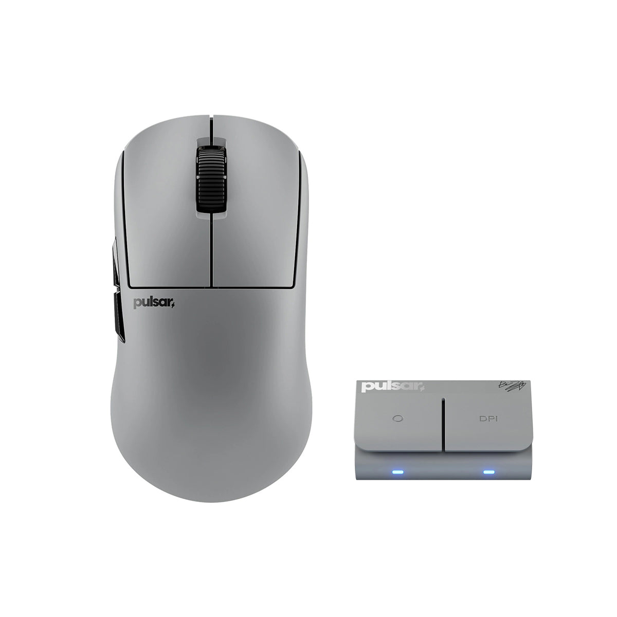 Pulsar Pro Series Buzz-X 8K Polling Rate eSports Gaming Mouse (Moon Gray) (PBZX21)