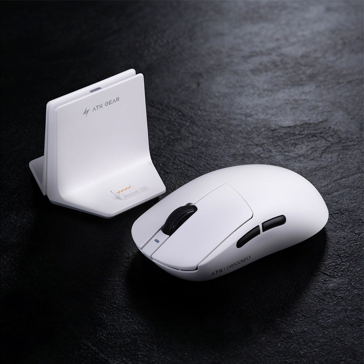 ATK Dragonfly A9 NB Ultra Lightweight Wireless Mouse (White)