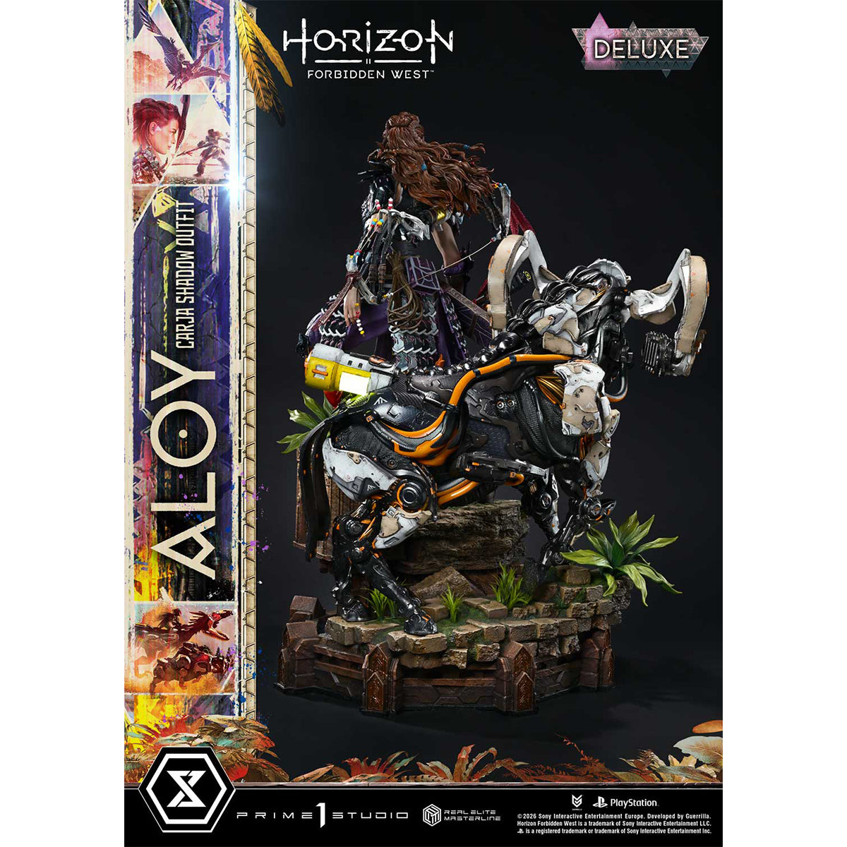 Real Elite Masterline Horizon Forbidden West Aloy Carja Shadow Outfit