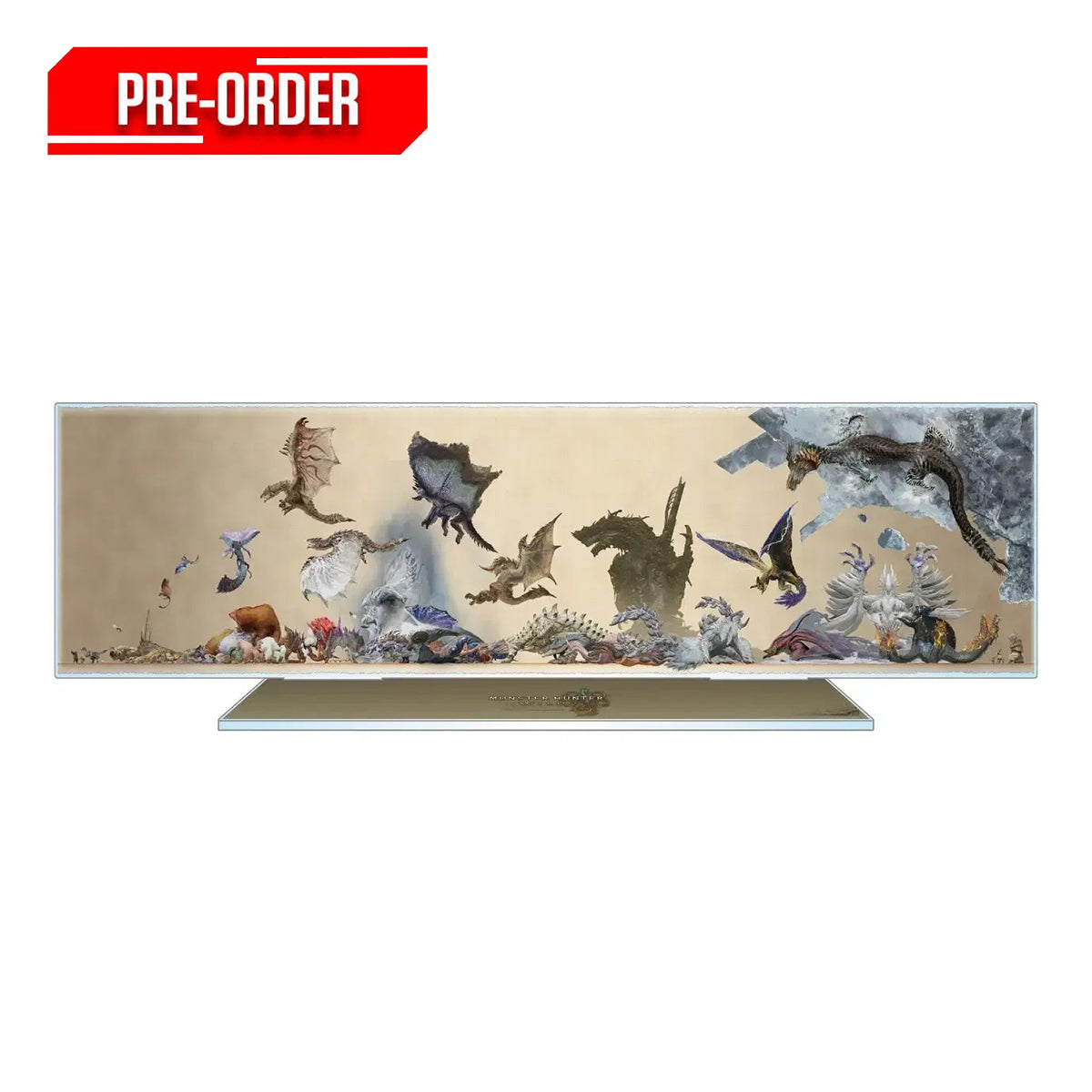 Monster Hunter Wilds Monster Size Comparison Acrylic Stand