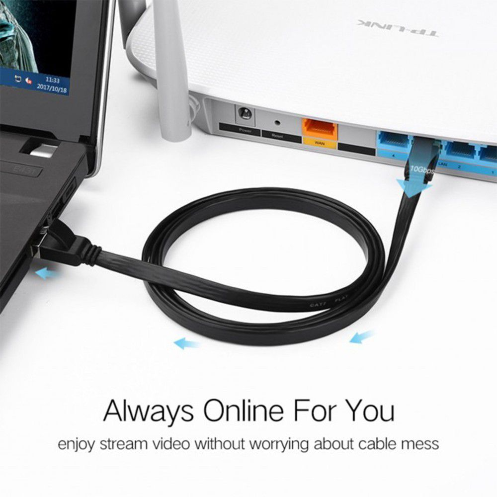 UGreen CAT6 UTP Ethernet Cable - 20M (Black) (NW102/20166)