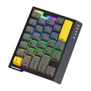 Ajazz AK029 RGB Wired 29-Keys Hot-Swappable Mechanical Keyboard
