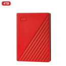 WD My Passport External Hard Drive 3.0 (Red) (1TB, 2TB, 4TB)