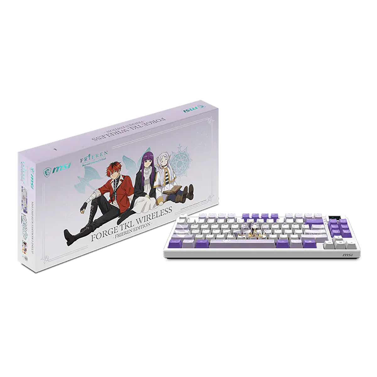 MSI Forge TKL Wireless Frieren Edition RGB Mechanical Gaming Keyboard