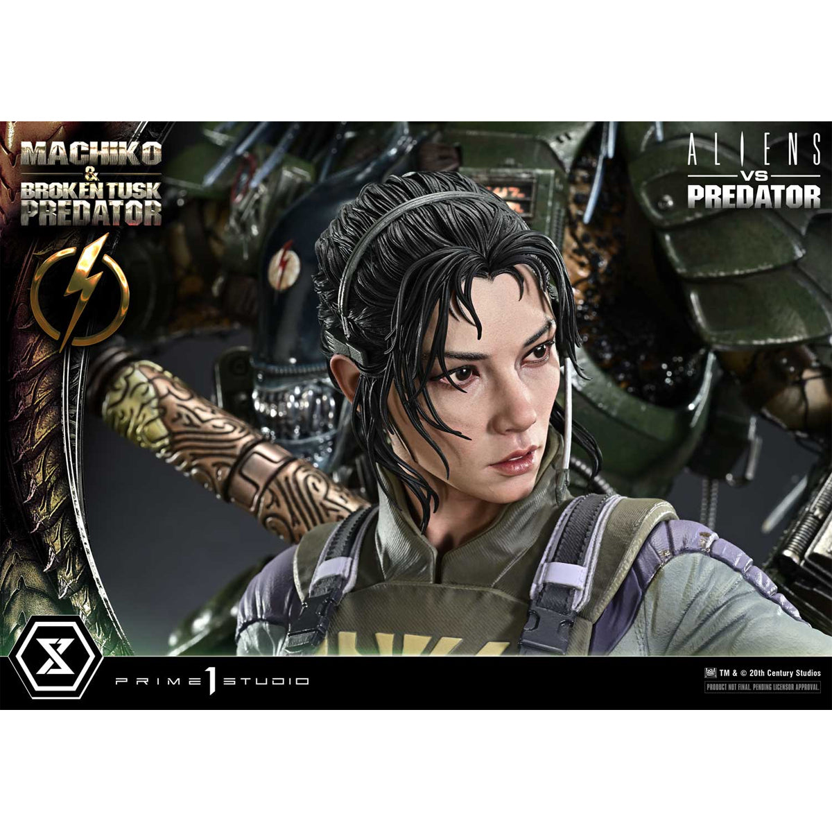 Ultimate Premium Masterline Aliens vs. Predator Machiko & Broken Tusk