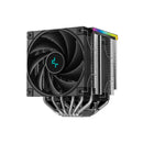 DeepCool AK620 Digital SE Performance CPU Cooler with a Status Display (Black, White)
