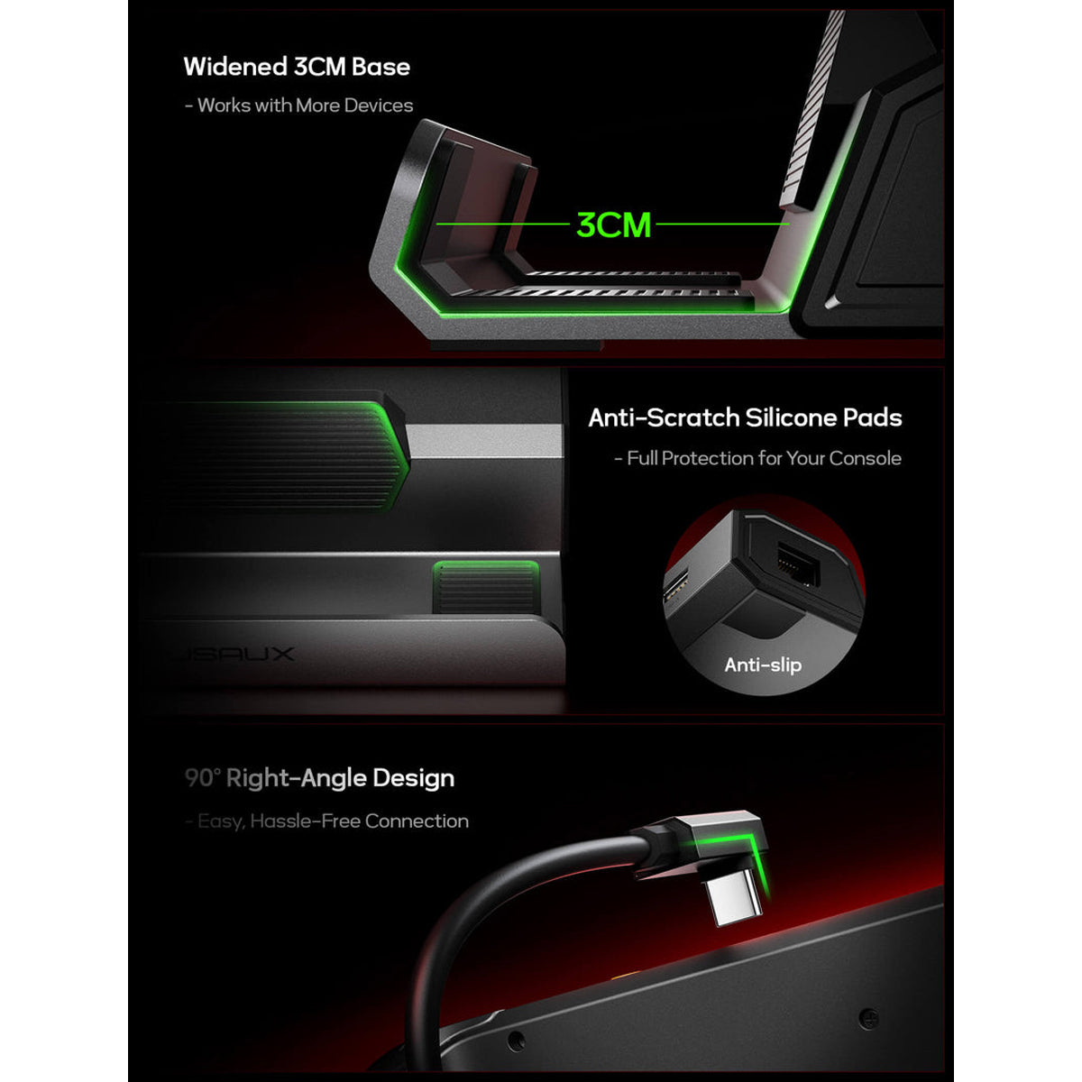 JSAUX USB-C 5-in-1 Docking Station
