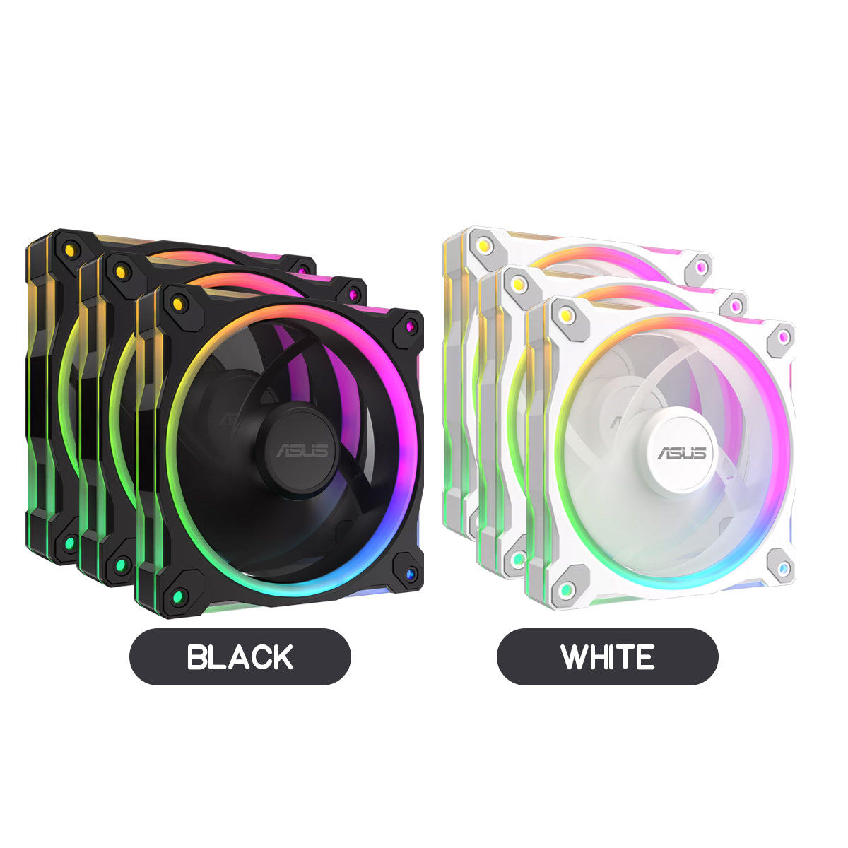 Asus Prime MR120 ARGB Fan (Triple Pack)