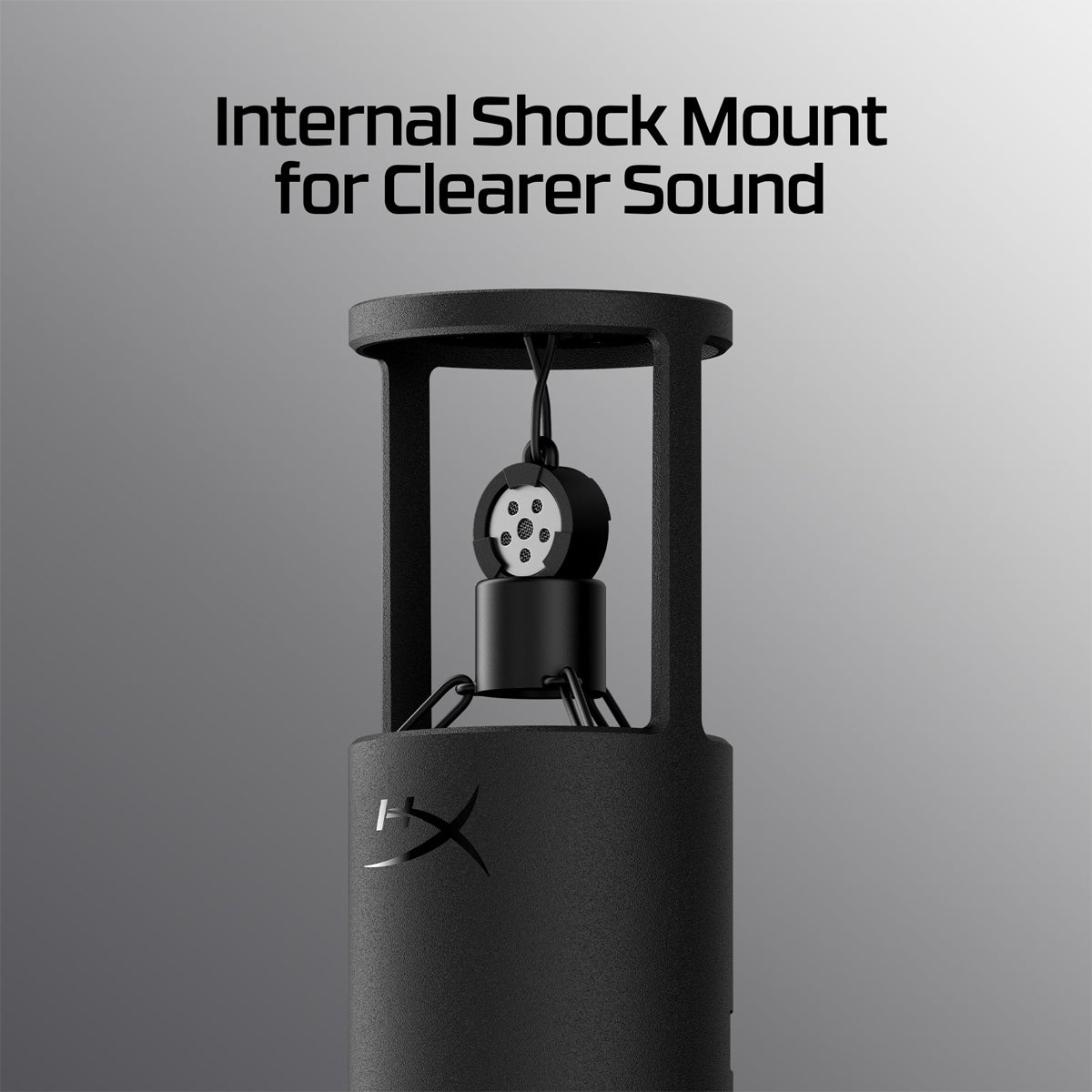 HyperX Solocast 2 Gaming USB Condenser Microphone (AR0A0AA)