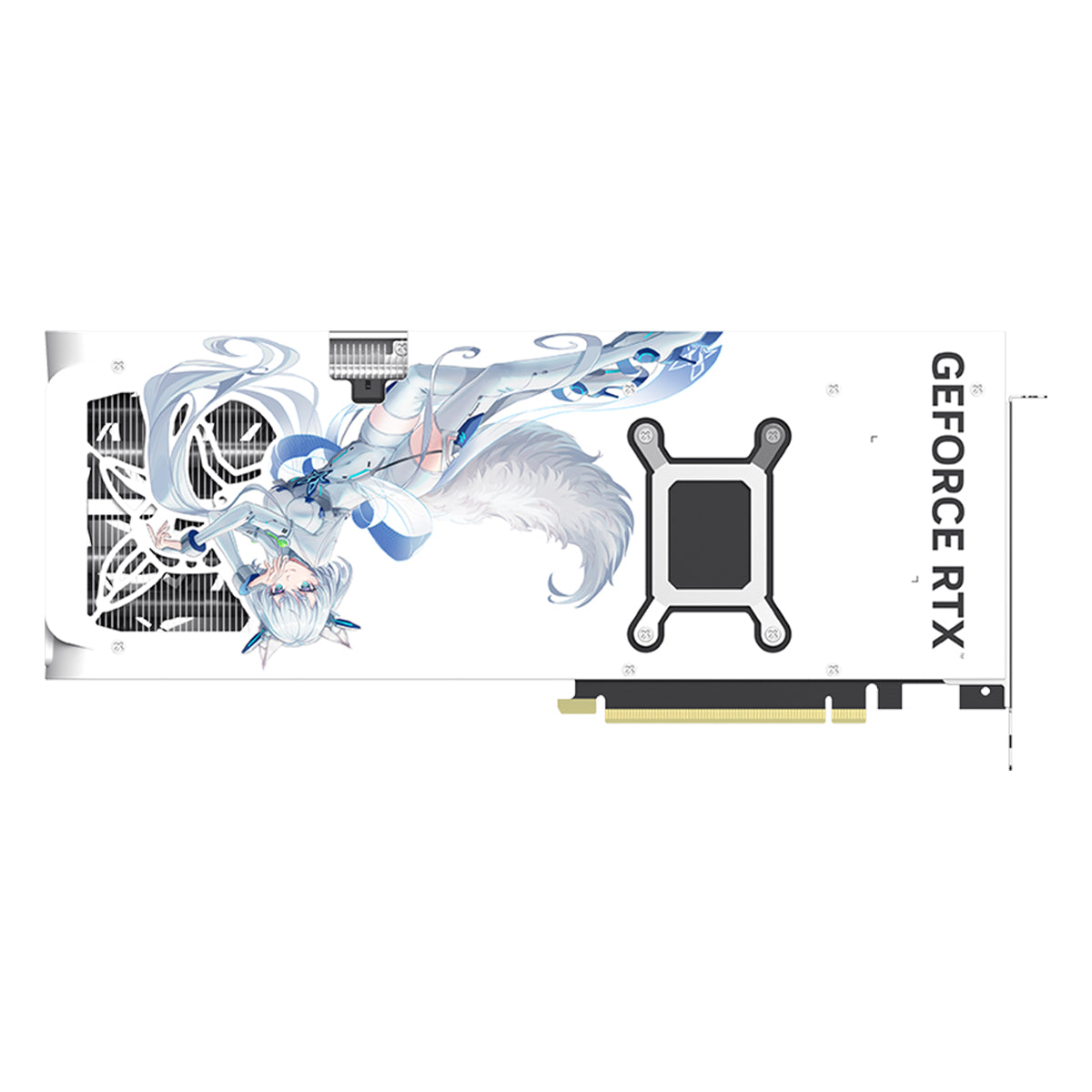 Manli Polar Fox GeForce RTX 5080 OC 16GB GDDR7 RGB Triple Cooler Graphics Card