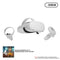 Oculus / Meta Quest 2 128GB All In One VR Gaming Headset (Includes Resident Evil 4 Download Code Inside) (White)