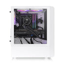 Thermaltake S200 TG RGB Mid Tower 3mm Tempered Glass With 120mm RGB Lite Front Fans PC Case