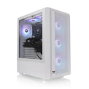 Thermaltake S200 TG RGB Mid Tower 3mm Tempered Glass With 120mm RGB Lite Front Fans PC Case