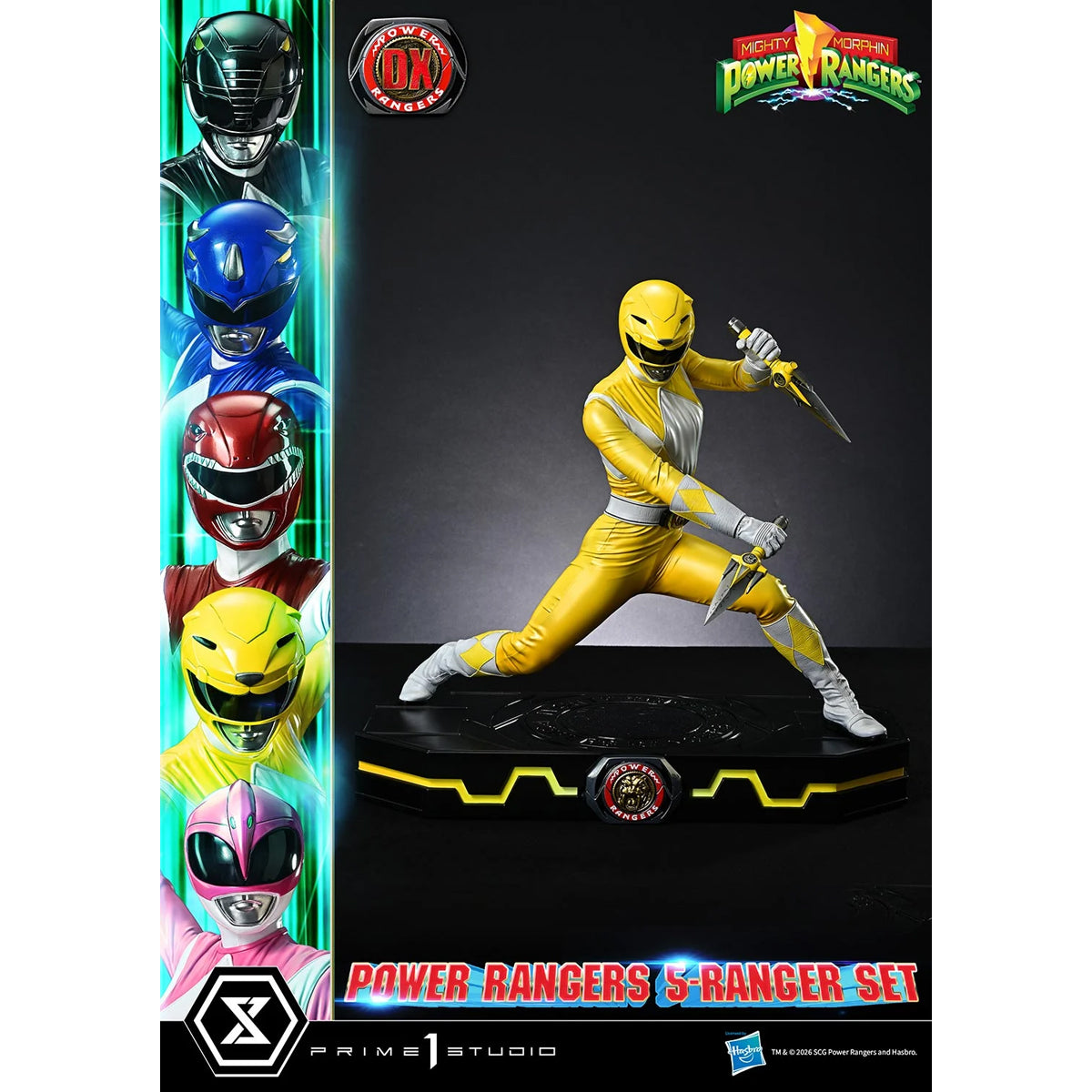 Premium Masterline Mighty Morphin Power Rangers: Power Rangers 5-Ranger Set