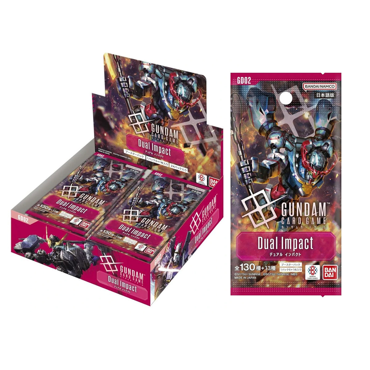Gundam Card Game Dual Impact Booster Pack (GD02) (Jap ver)