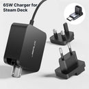 JSAUX 65W USB-C Foldable Charger (Black) (CH6504)