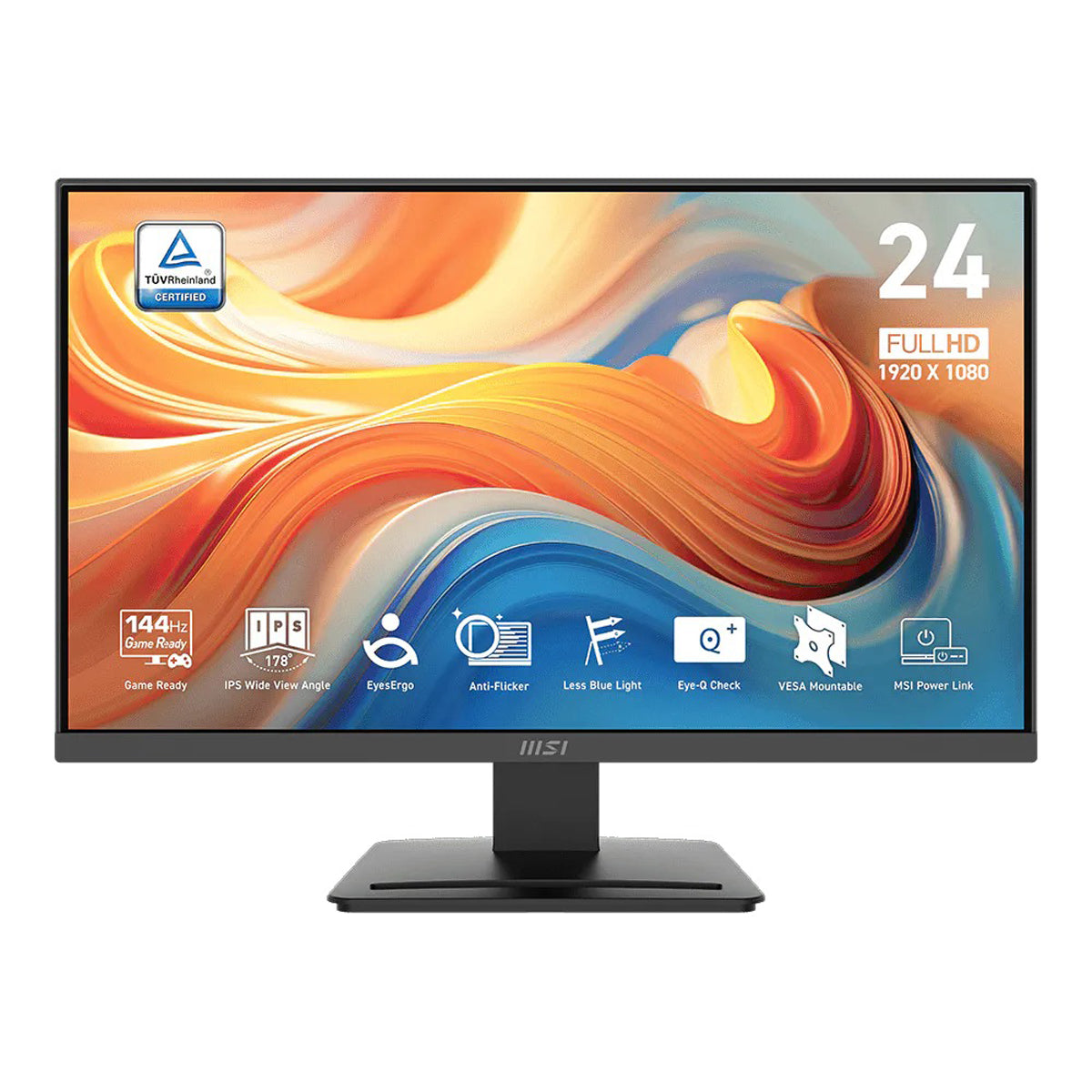 MSI Pro MP243L E14 23.8" FHD 144Hz Business Productivity Monitor