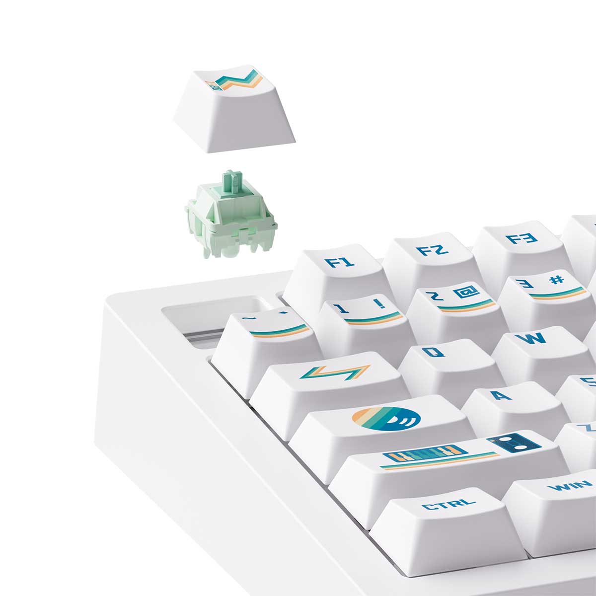 MonsGeek M1 V5 VIA 1980s Aluminum Case Multi-Mode RGB Hot-Swappable Mechanical Keyboard