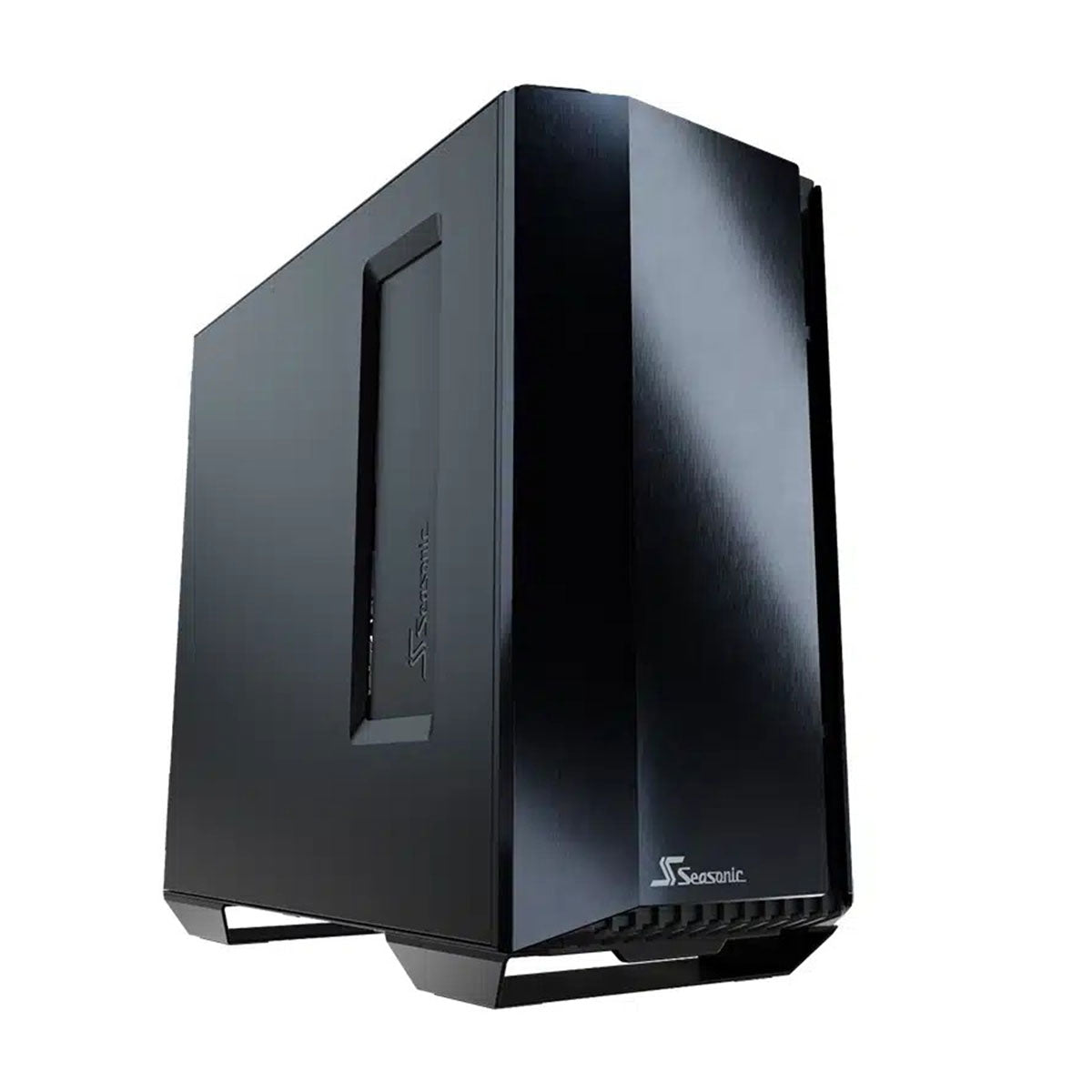 Seasonic Syncro Q704 Aluminum Mid Tower PC Case + DGC-750 750W 80+ Gold Power Supply (SSR-750FA2)