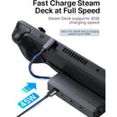 JSAUX USB-C 5-in-1 Docking Station for Steam Deck/ Steam Deck OLED/ ROG Ally/ ROG Ally X/ Legion Go (Grey) (HB0602)