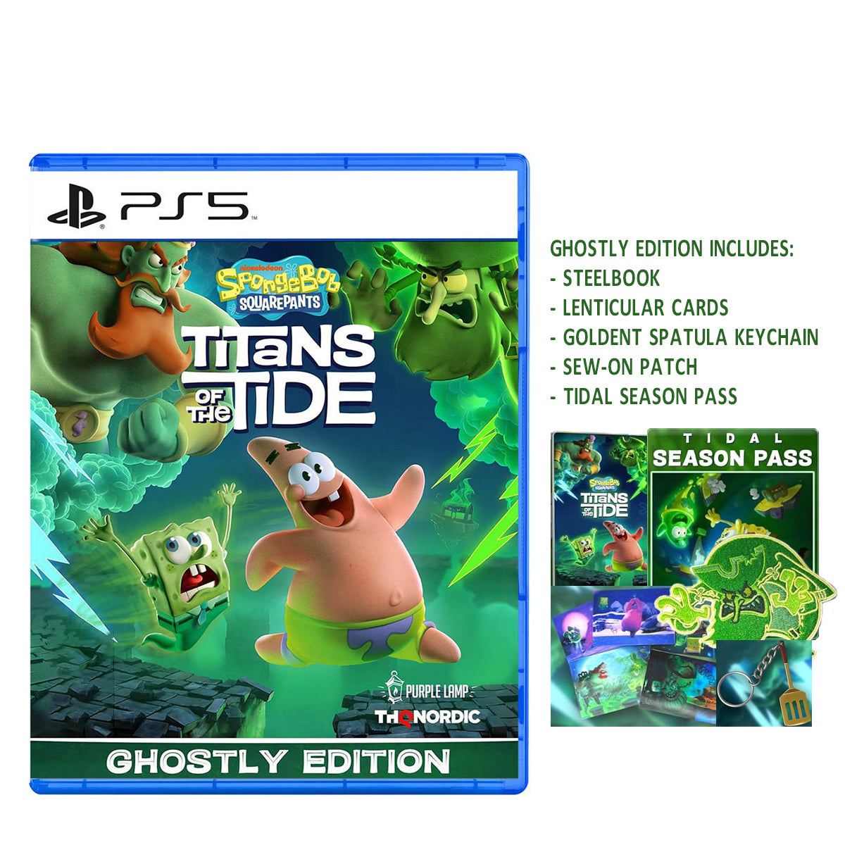 PS5 SpongeBob SquarePants Titans of the Tide Ghostly Edition (Eng/EU)