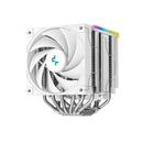 DeepCool AK620 Digital SE Performance CPU Cooler with a Status Display (Black, White)