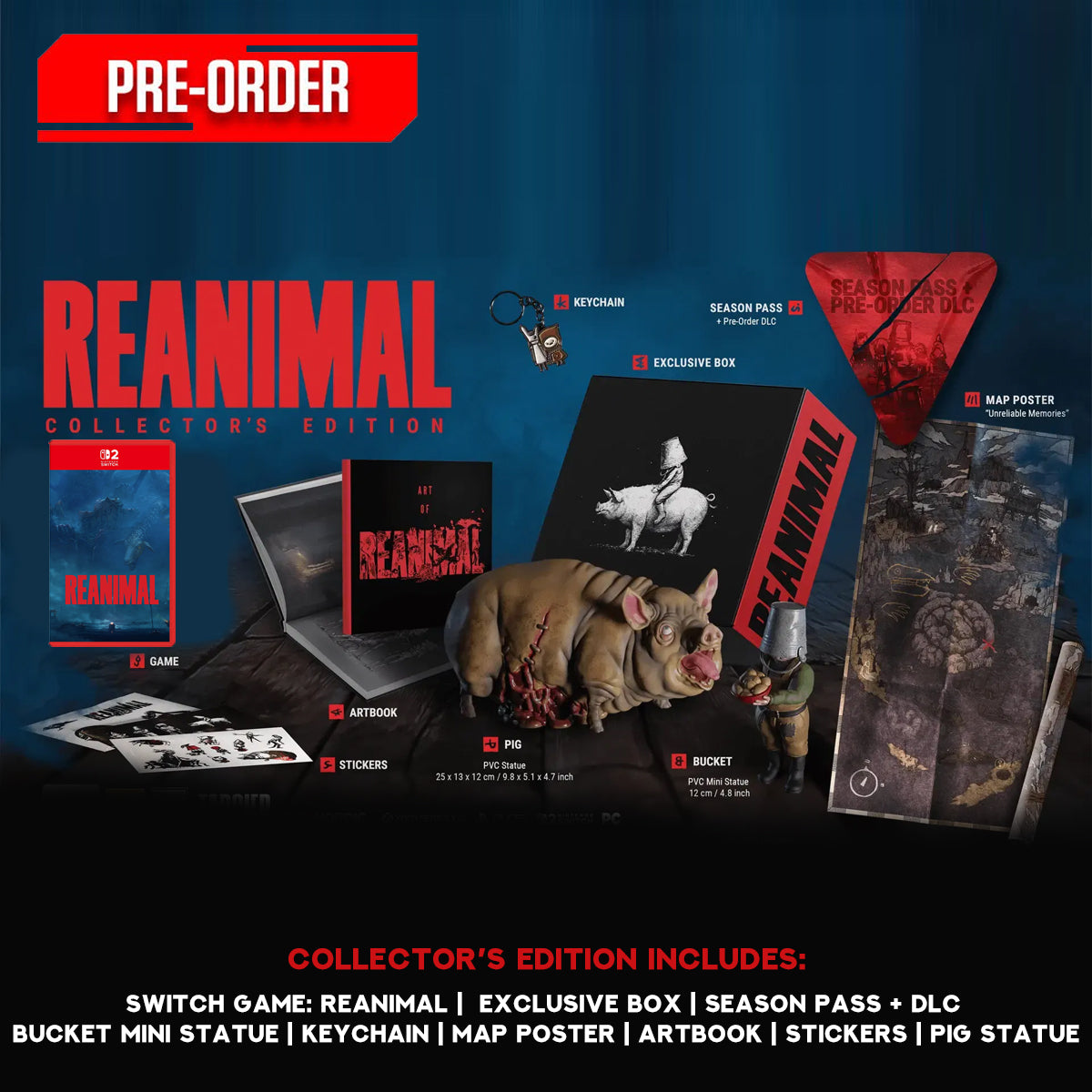 Nintendo Switch Reanimal Collectors Edition Pre-Order Downpayment