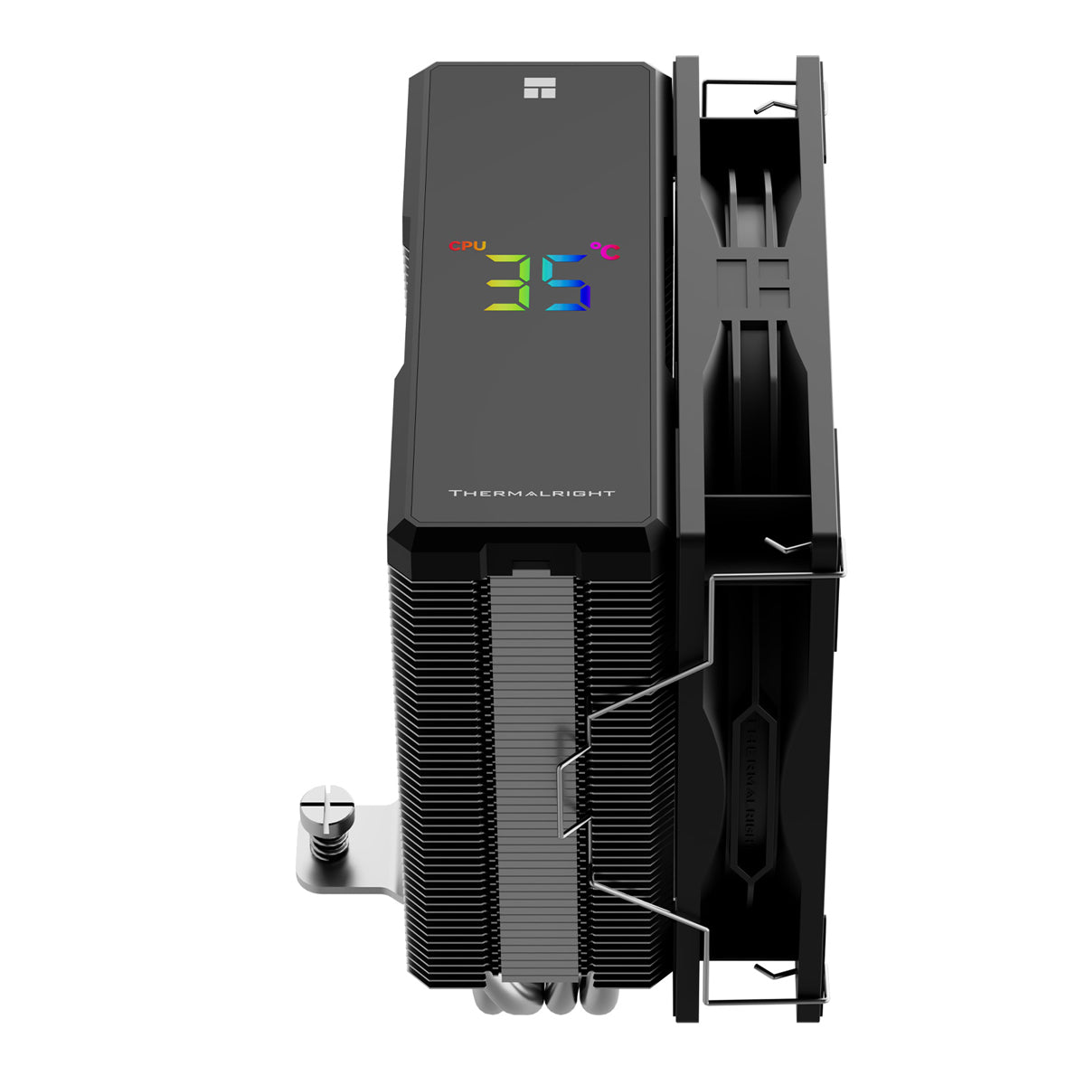 Thermalright Assassin X 120 R Digital CPU Air Cooler (Black, White)