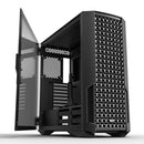 Darkflash DF7100 Tempered Glass Side Panel Luxury ATX PC Case (Black)