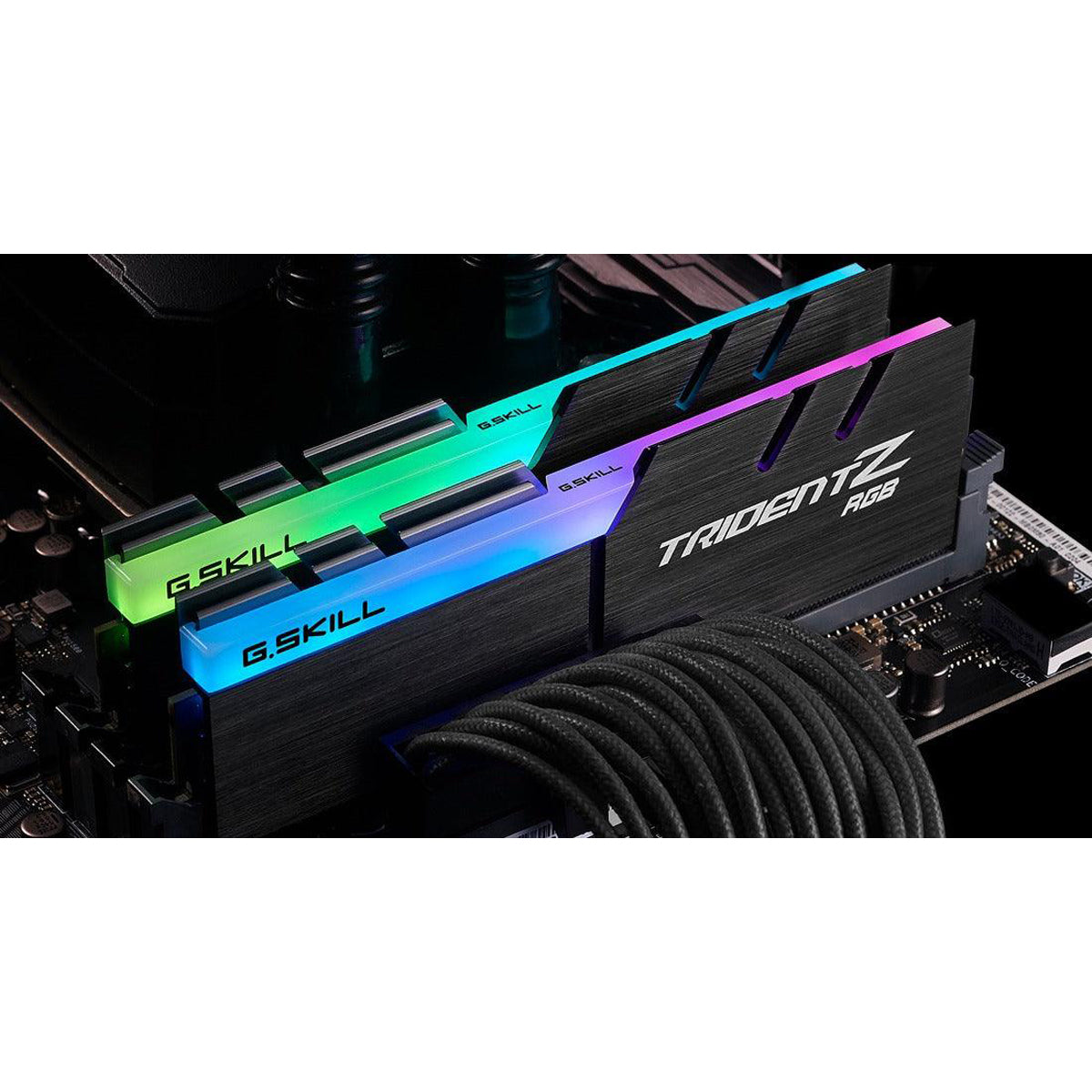 G.Skill Trident Z RGB 16GB (8GBx2) DDR4 3200MHZ Memory (F4-3200C16D-16GTZR)