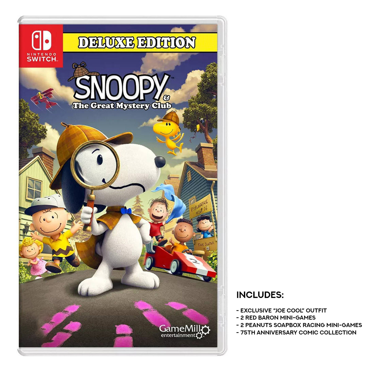 Nintendo Switch Snoopy & The Great Mystery Club Deluxe Edition (US)