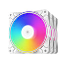 Deepcool CF120 Plus WH 3-in-1 Duo-Ring Addressable RGB Fan (White) (DP-F12-AR-CF120P-WH-3P)