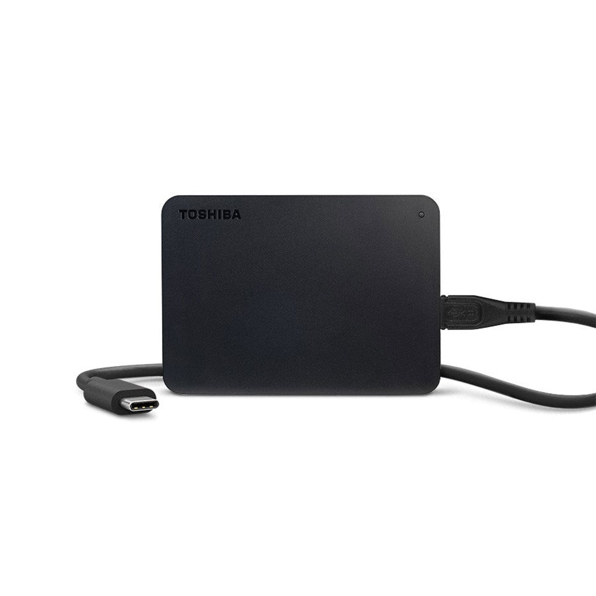 Toshiba Canvio Basics USB-C 2TB 2.5" USB 3.0 Portable External Hard Drive (Black)