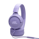 JBL Tune 520C USB-C Hi-Res Wired On-Ear Headphones (Black, White, Blue, Purple)