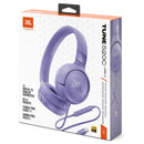JBL Tune 520C USB-C Hi-Res Wired On-Ear Headphones (Black, White, Blue, Purple)