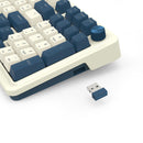 Redragon Eisa Pro 3 Modes 98-Key Hot-Swappable RGB Mechanical Keyboard - White Blue (Linear Red Switch) (K686WB-RGB-Pro)