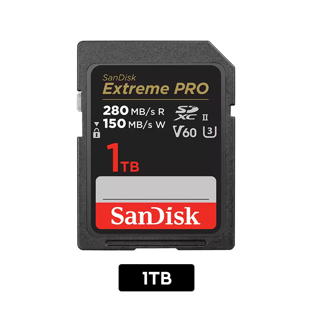 Sandisk Extreme PRO 280MB/s Read SDXC UHS-II Card