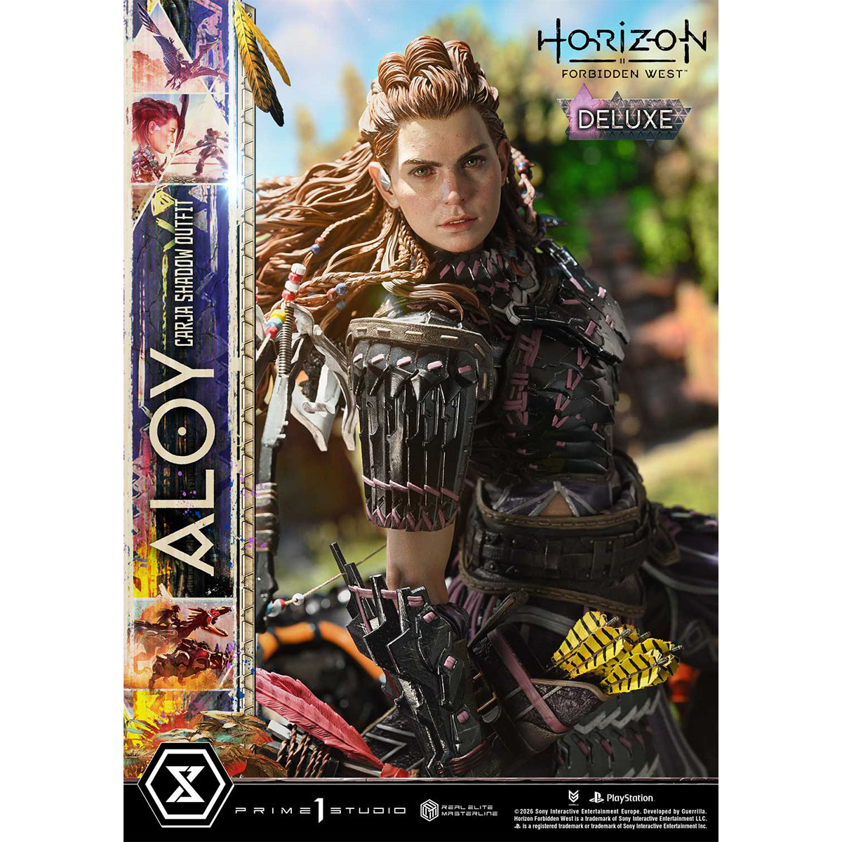 Real Elite Masterline Horizon Forbidden West Aloy Carja Shadow Outfit