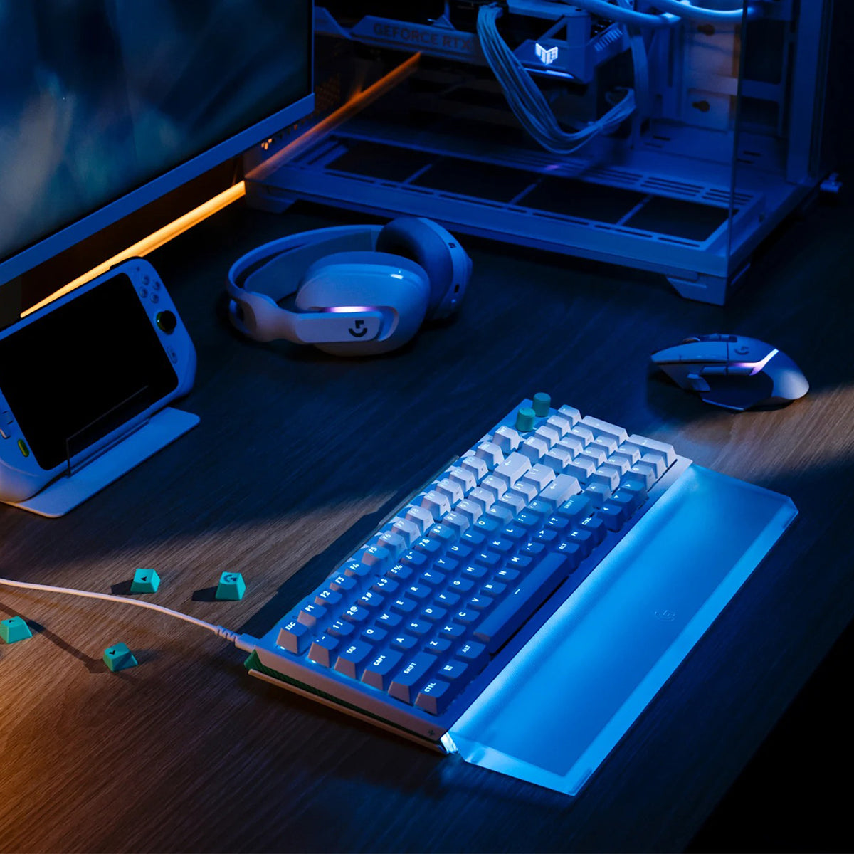 Logitech G512 X 98 Laser-etched Translucent Acrylic Palm Rest (943-001626)