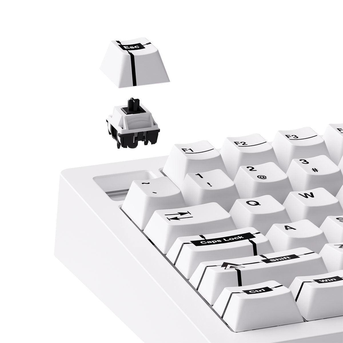 MonsGeek M1 V5 VIA The Runner System Aluminum Case Multi-Mode RGB Hot-Swappable Mechanical Keyboard