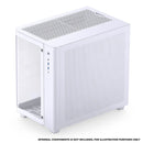 Jonsbo TK-3 ATX Separated Cabinet Computer Case (Black, White)