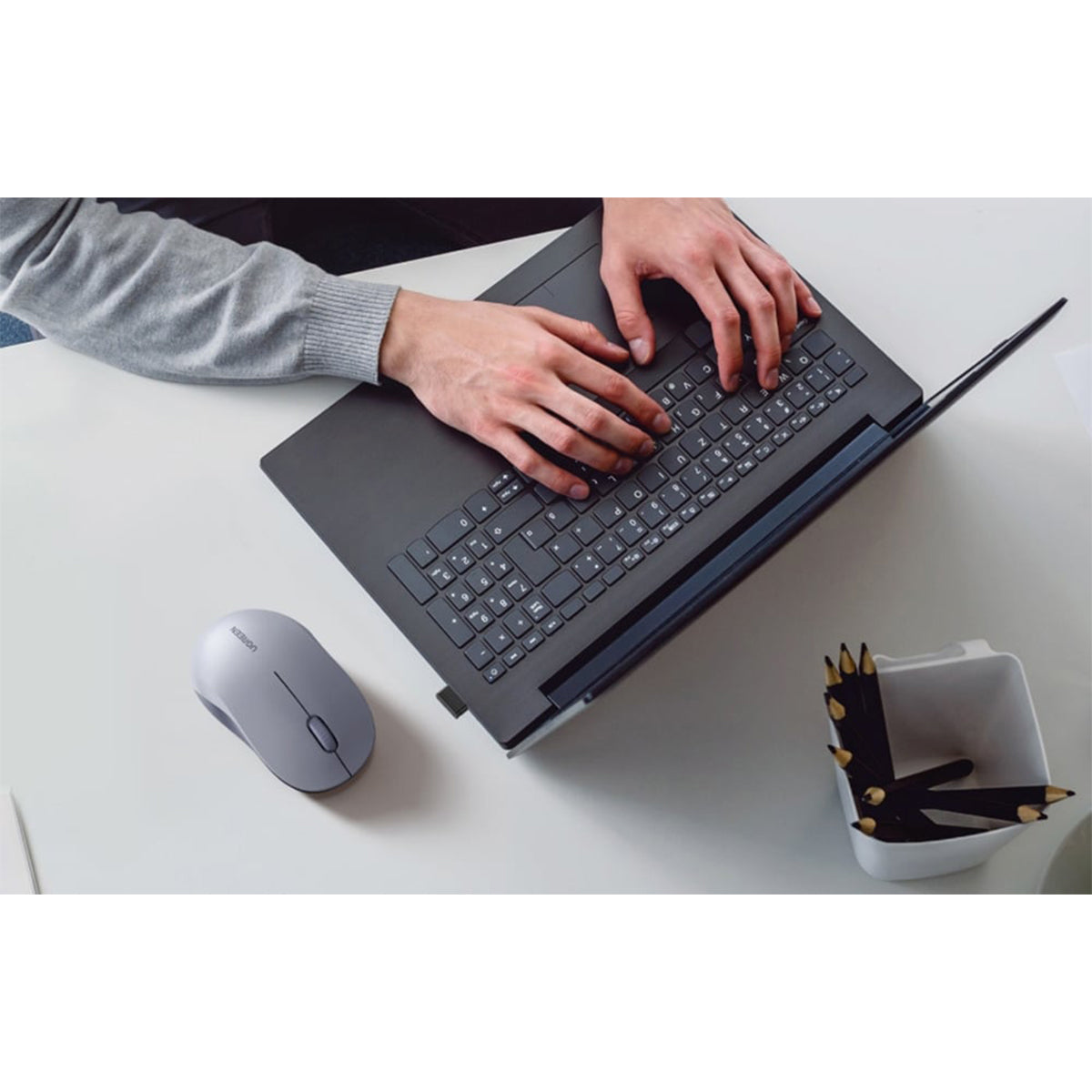 Ugreen Multi-Mode 4000DPI Wireless Mouse - with Battery (Gray) (M331/65892)