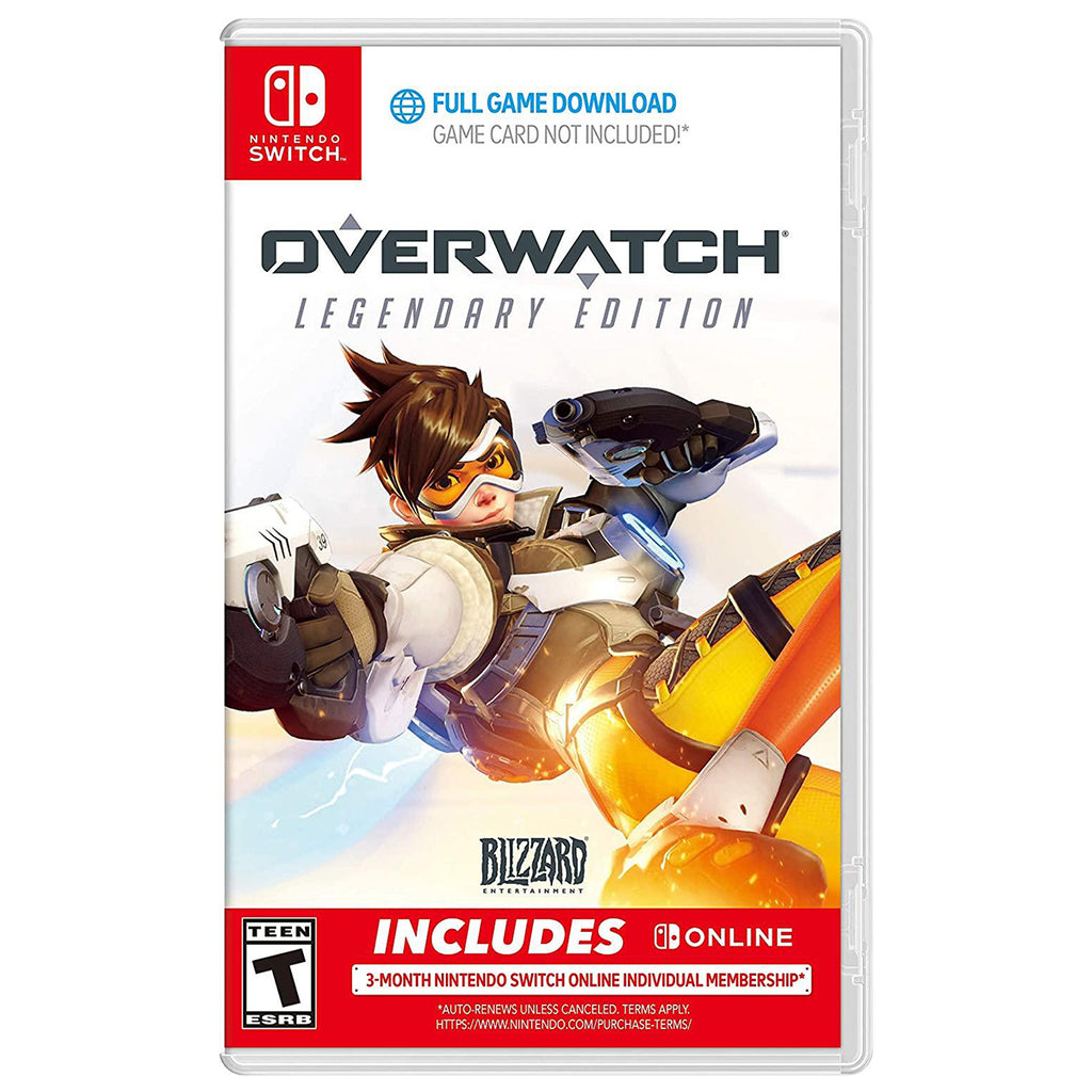 DATABLITZ NINTENDO SWITCH OVERWATCH LEGENDARY EDITION INCLUDES