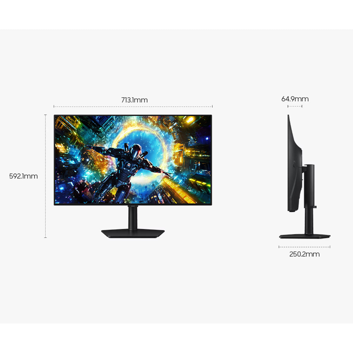 Samsung Odyssey OLED G7 LS32HG732SEXXP 32" 4K Gaming Monitor