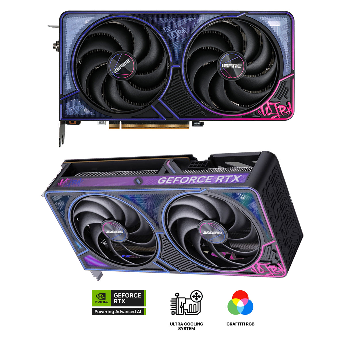 Colorful iGame GeForce RTX 5060 Ultra Duo OC 8GB-V GDDR7 Graphics Card