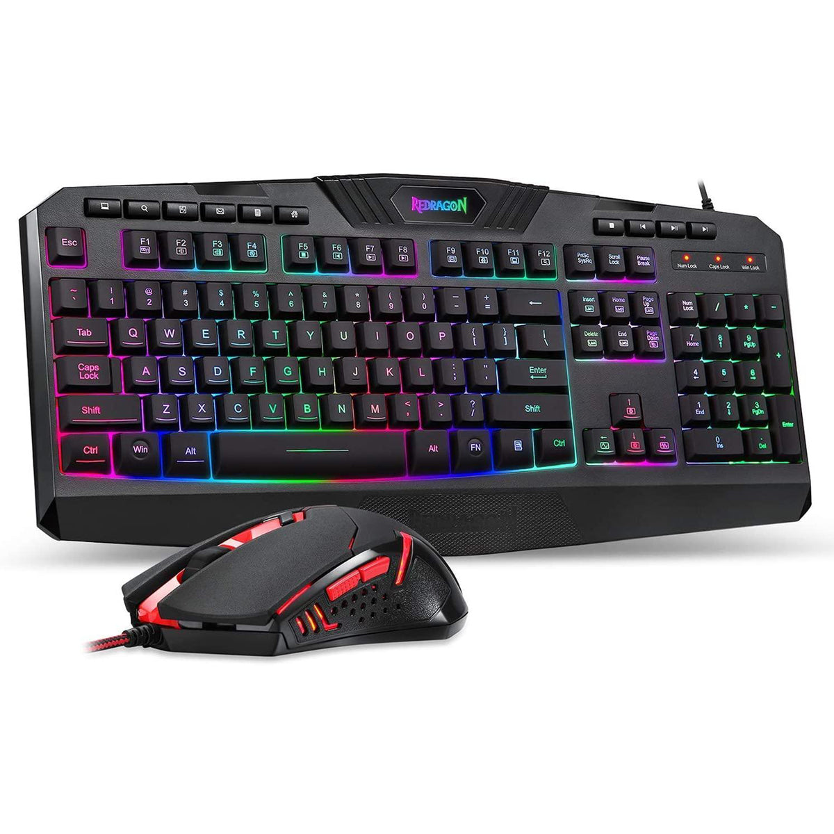 Redragon Gaming Essentials Keyboard & Mouse 2 In 1 Set (S101-5)